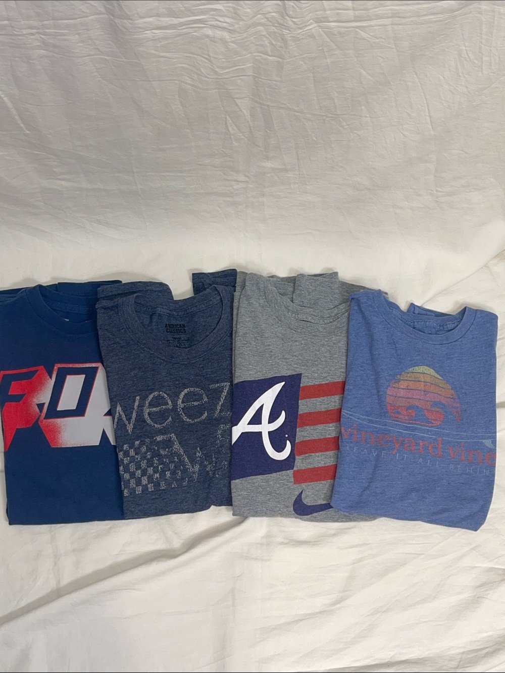 Lot of 4 Men small short sleeve T-Shirts